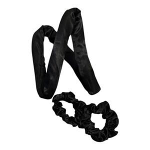 Black Satin Hair Curling Tool Large